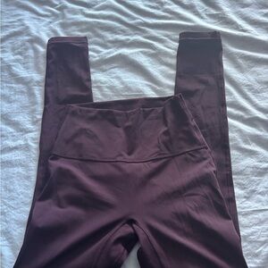 Gymshark Deep Purple Sports Bra and Leggings